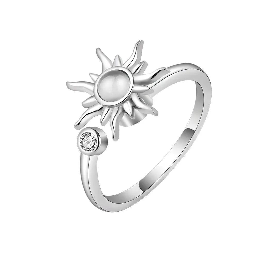 Celestal spinner ring