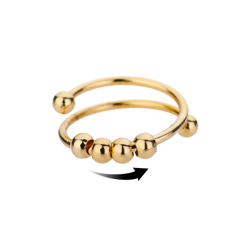 Celestal spinner ring