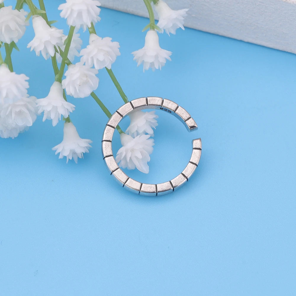 Aura pearl  sterling silver rings