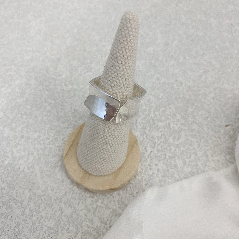 Aura pearl  sterling silver rings