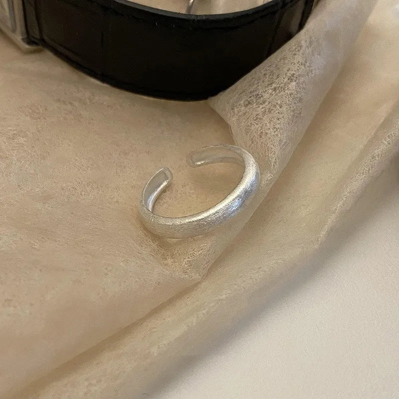 Aura pearl  sterling silver rings