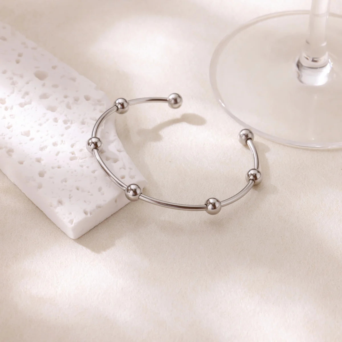 316L Stainless Steel Shell Starfish Bangles for Women Fashion Gold Silver Color Cuff Bangle Bracelet Femme Aesthetic Jewelry