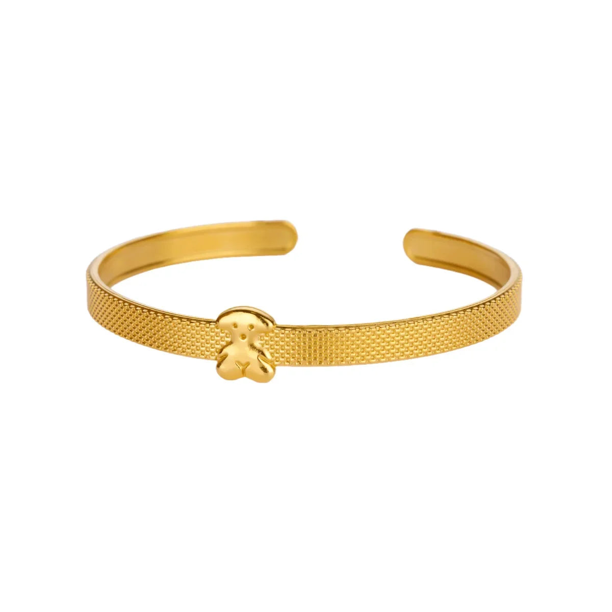 Trendy Bow Tie Cuff Open Bracelet For Women Girls Stainless Steel High Quality Pulseras Gold Color Bangle Jewelry Best Gift