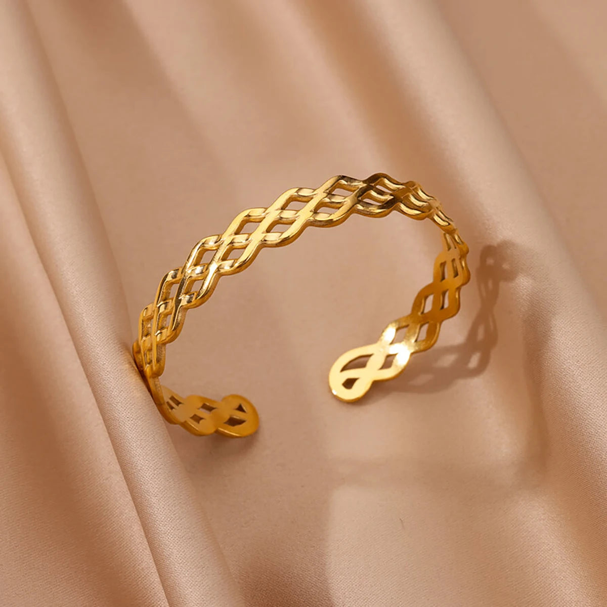 316L Stainless Steel Shell Starfish Bangles for Women Fashion Gold Silver Color Cuff Bangle Bracelet Femme Aesthetic Jewelry