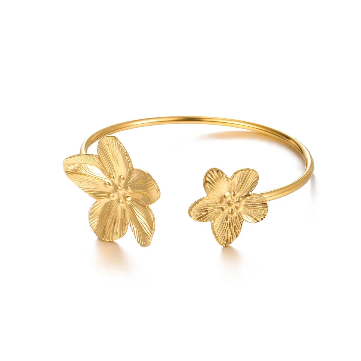Trendy Bow Tie Cuff Open Bracelet For Women Girls Stainless Steel High Quality Pulseras Gold Color Bangle Jewelry Best Gift