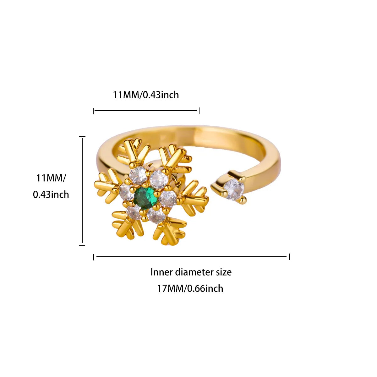 Celestal spinner ring
