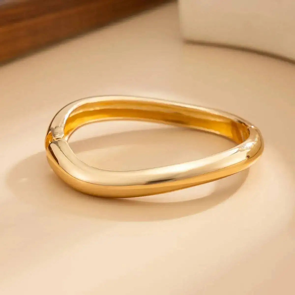 IngeSight.Z 2025 Bohemian Stacking Resin Bangles Women Trendy Irregular Geometric Chunky Cuff Bracelet Charm Couple Jewelry Gift