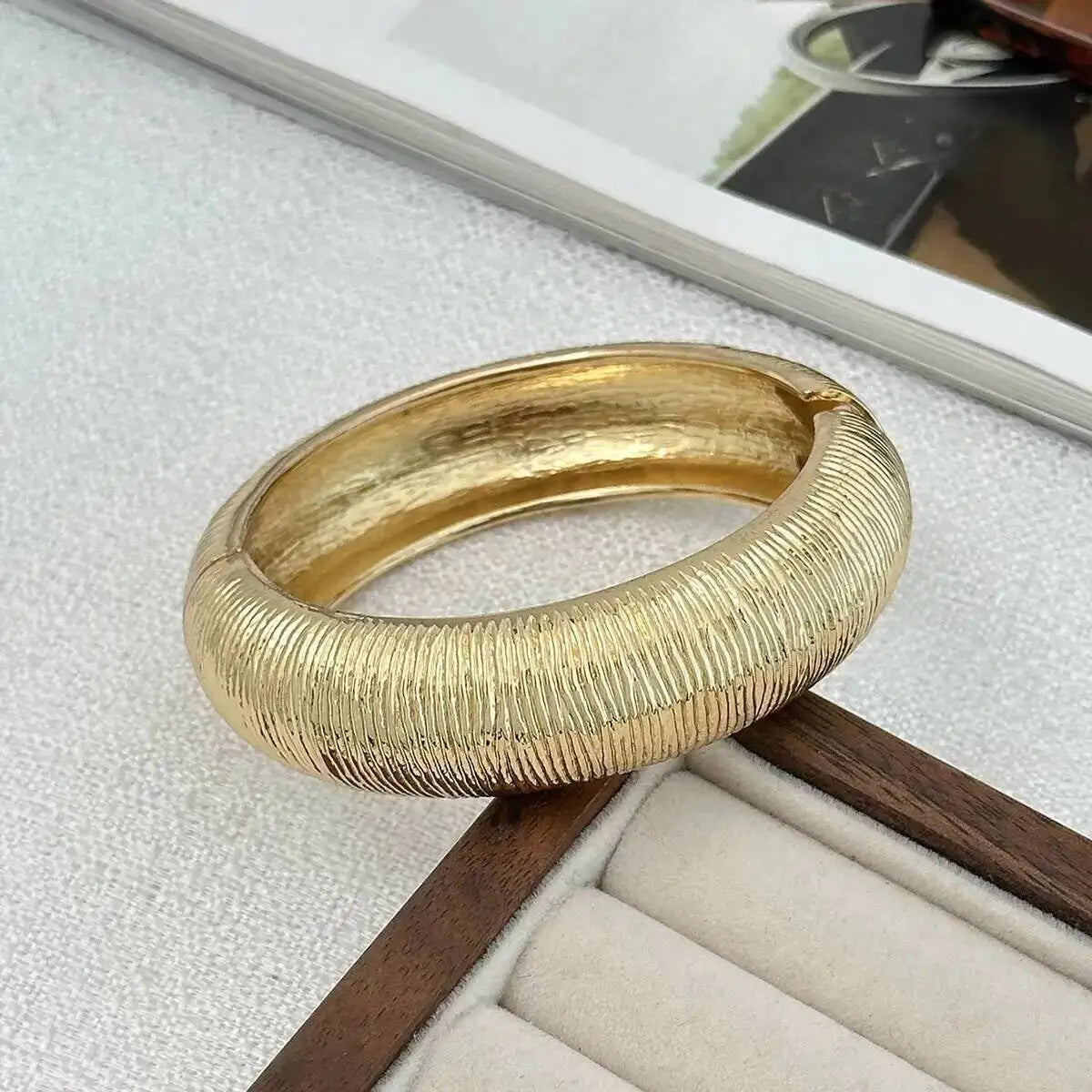 IngeSight.Z 2025 Bohemian Stacking Resin Bangles Women Trendy Irregular Geometric Chunky Cuff Bracelet Charm Couple Jewelry Gift
