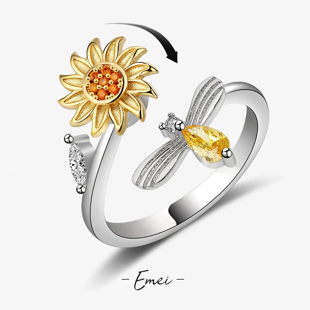 Celestal spinner ring
